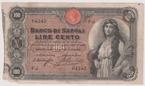 Banco di Napoli - 100 ... 