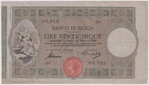 Banco di Sicilia - 25 ... 