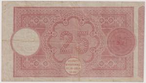 Banco di Sicilia - 25 Lire 2° Tipo - ... 