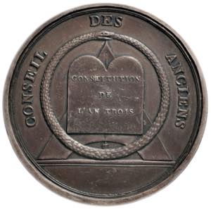 MEDAGLIE DI ETA’ NAPOLEONICA Medaglia 1798 ... 