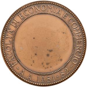 MILANO Medaglia 1982 premio facoltà di ... 
