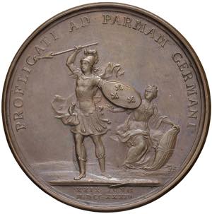 Parma  Luigi XV (1710-1774) Medaglia per ... 