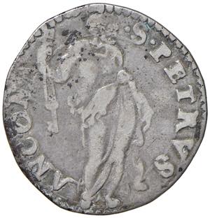 Gregorio XIII (1572-1585) Ancona Testone - ... 