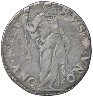Gregorio XIII (1572-1585) Ancona Testone - ... 