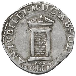 Clemente VIII (1592-1605) Testone A. IX ... 