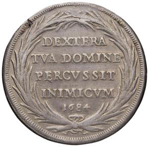 Innocenzo XI (1676-1689) Piastra 1684 A. IX ... 