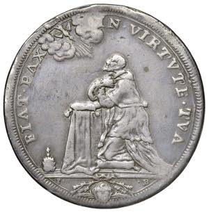 Innocenzo XII (1691-1700) Mezza piastra A. ... 