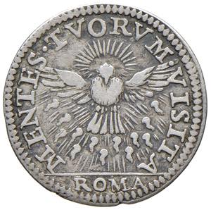 Sede Vacante (1676) Grosso - Munt. 5 AG (g ... 