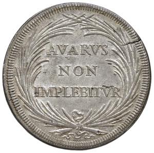 Innocenzo XI (1676-1689) Mezza Piastra A. ... 