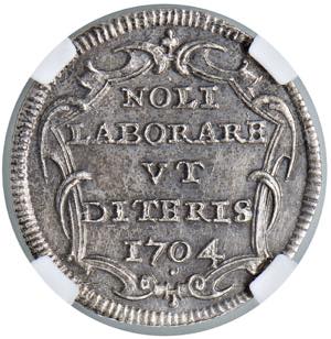 Clemente XI (1700-1721) Giulio 1704 - Munt. ... 