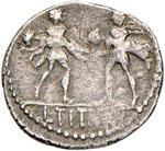 Tituria - L. Titurius - Denario (89 a.C.) ... 