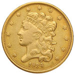 USA 5 Dollari 1834 - Fr. ... 
