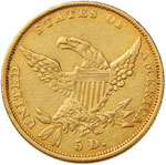 USA 5 Dollari 1834 - Fr. 135 AU (g 8,28) R