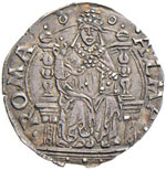Paolo II (1464-1471) Grossetto - Munt. 28 AG ... 