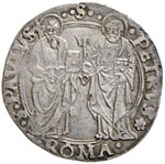 Sisto IV (1471-1484) Grosso - Munt. 16 AG (g ... 