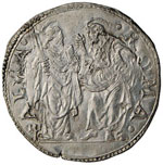 Leone X (1503-1513) Giulio - Munt. 21 AG (g ... 