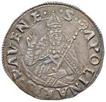 Leone X (1503-1513) Ravenna Mezzo giulio - ... 