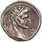 Caligola (37-41) Denario - Testa a d. - R/ ... 