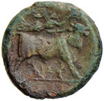 CAMPANIA Compulteria - Litra (268-240 a.C.) ... 