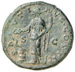 Marco Aurelio (161-180) Dupondio - Testa ... 