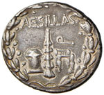 MACEDONIA Aesillas (93-92 a.C.) Tetradramma ... 