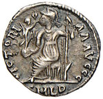 Costantino III (407-411) Siliqua (Lugdunum) ... 