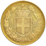 Umberto I (1878-1900) 50 Lire 1891 - Pag. ... 