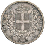 Vittorio Emanuele II (1861-1878) 5 Lire 1872 ... 