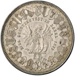 SVIZZERA Tiri federali - 5 Franchi 1879 ... 