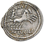 Lucilia - M. Lucilius Rufus - Denario (101 ... 
