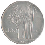 Repubblica italiana - 100 Lire 1957 - Mont. ... 