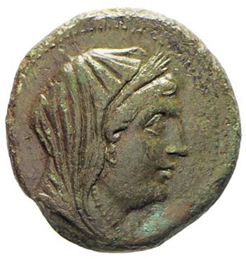 Grecia - Petelia - oncia bronzo. ... 