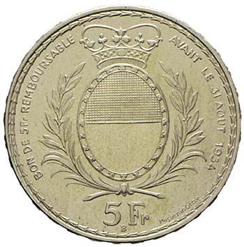 Svizzera - Tiro federale 5 Franchi ... 
