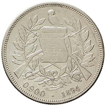 Repubblica Del Guatemala - 1 peso ... 