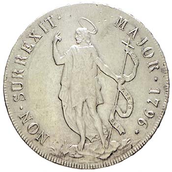 Genova. 8 lire 1796 DVX ET GUB ... 