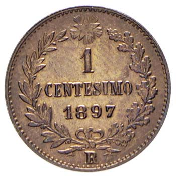 Umberto I 1878-1900 - 1 centesimo ... 