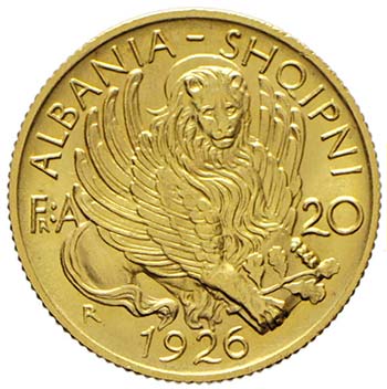 Albania – Skanderbeg - 20 franga ... 