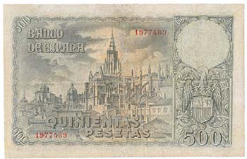 Spagna - Cartamoneta Banco di ... 