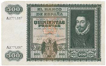 Spagna - Cartamoneta Banco di ... 