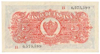 Spagna - Cartamoneta - 5 pesetas ... 