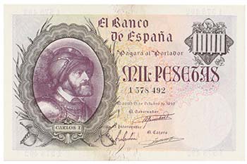 Spagna - Cartamoneta - 1.000 ... 