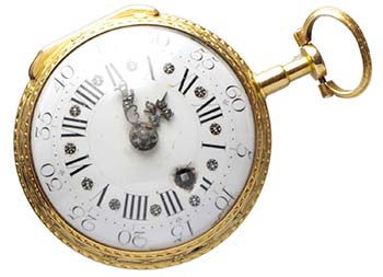 Orologio da tasca in oro rosa 1780 ... 