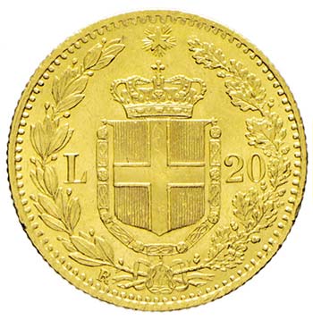Umberto I 1878-1900 - 20 lire 1883 ... 