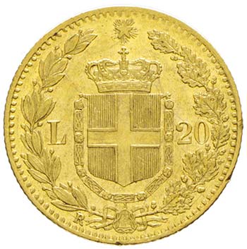 Umberto I 1878-1900 - 20 lire 1880 ... 