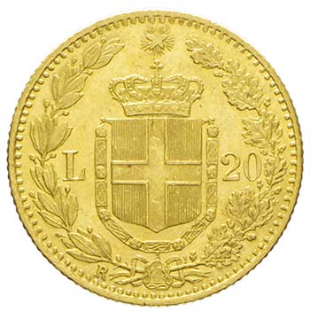 Umberto I 1878-1900 - 20 lire 1882 ... 