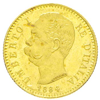 Umberto I 1878-1900 - 20 lire 1884 ... 