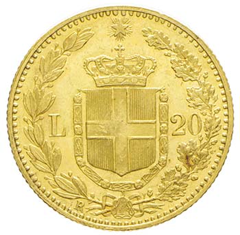 Umberto I 1878-1900 - 20 lire 1891 ... 