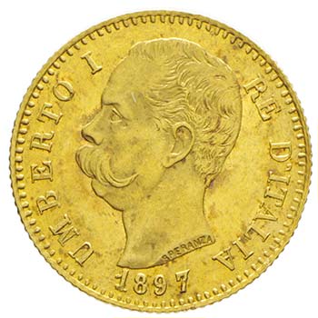 Umberto I 1878-1900 - 20 lire 1897 ... 