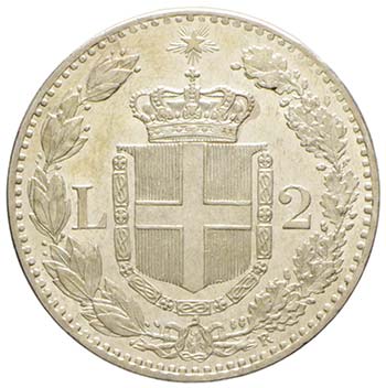 Umberto I 1878-1900 - 2 lire 1882 ... 