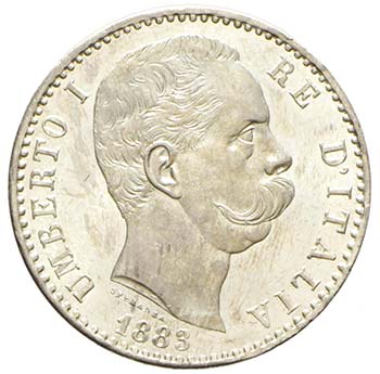 Umberto I 1878-1900 - 2 lire 1883 ... 